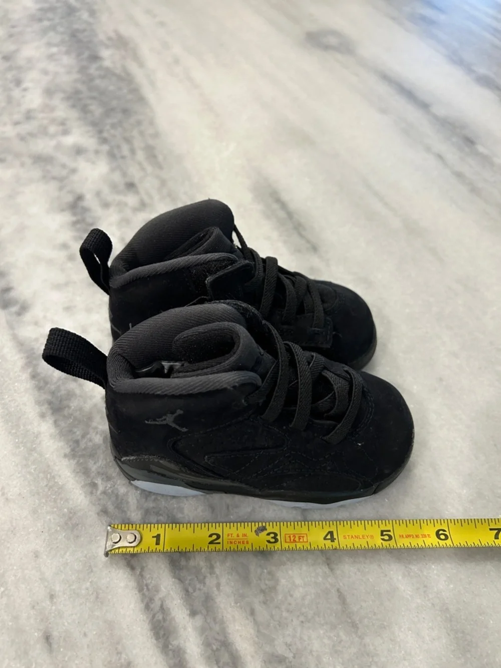 Nike Infant Air Jordan  Jumpman MVP Black/Anthracite DZ5576-001 Sz Toddler 4.5